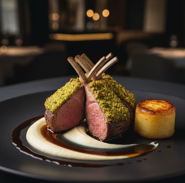 Herb-Crusted Rack of Lamb