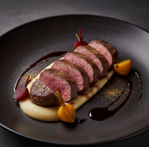 Sous-Vide Saddle of Roe Deer